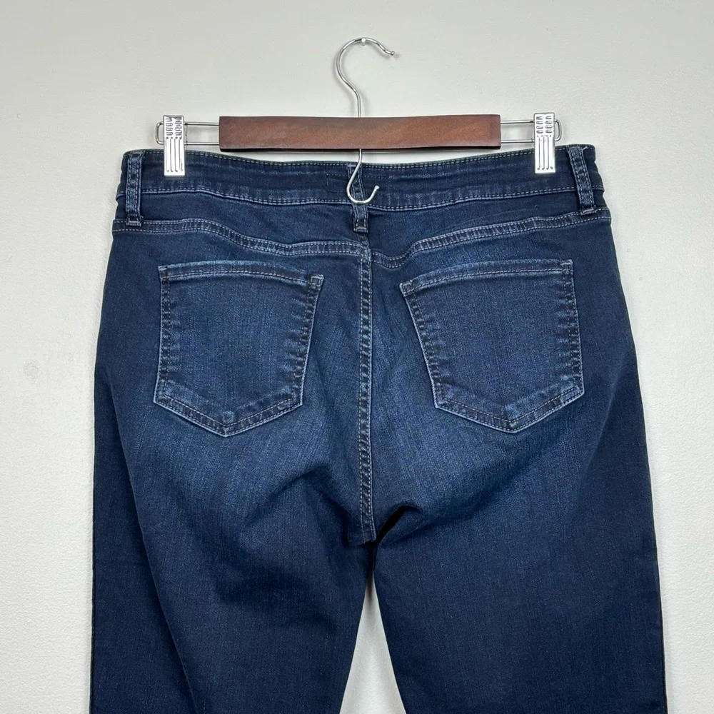 Kut From The Kloth Jeans Women 8P Blue‎ Skinny Ankle Mid Rise Dark Wash Denim